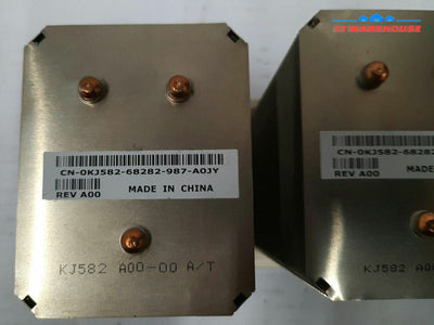 - Lot of 2  Dell PowerEdge 820/830/840/1800/T300 Server CPU Heatsink  KJ582  @@@