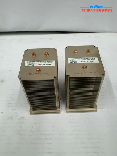 - Lot of 2  Dell PowerEdge 820/830/840/1800/T300 Server CPU Heatsink  KJ582  @@@