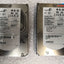 LOT OF 2 DELL UM837 SEAGATE ST373455SS 73GB 15K 3.5" SAS HARD DRIVES 9Z3066 @@