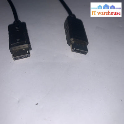Lot Of 2  DP to VGA Video Cable