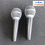 Lot of 2 dynamic microphone