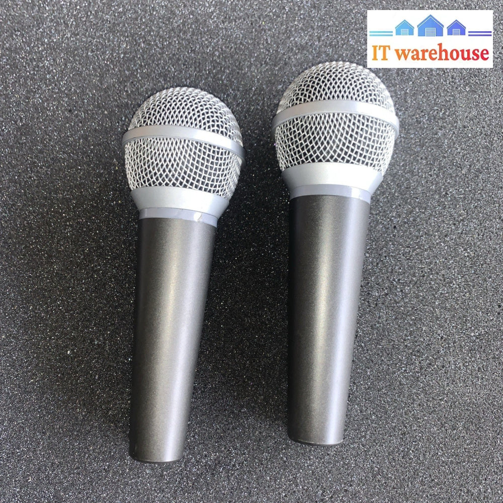 Lot of 2 dynamic microphone