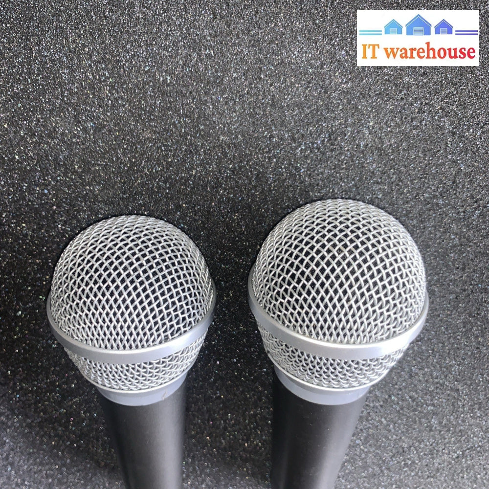 Lot of 2 dynamic microphone
