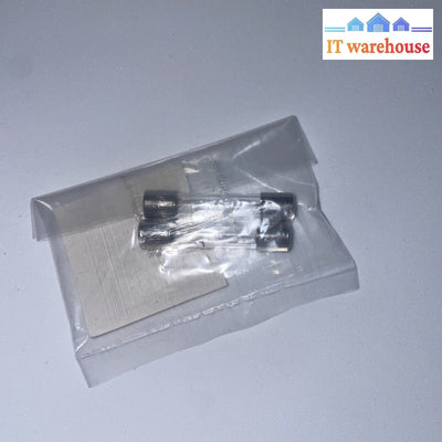 Lot Of 2 Glass Tube Fuses 30Mm 2.0A 125V