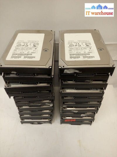 LOT OF 2  Hitachi HUS153014VLF400 UltraStar 146GB 15000 RPM 16MB Buffer @