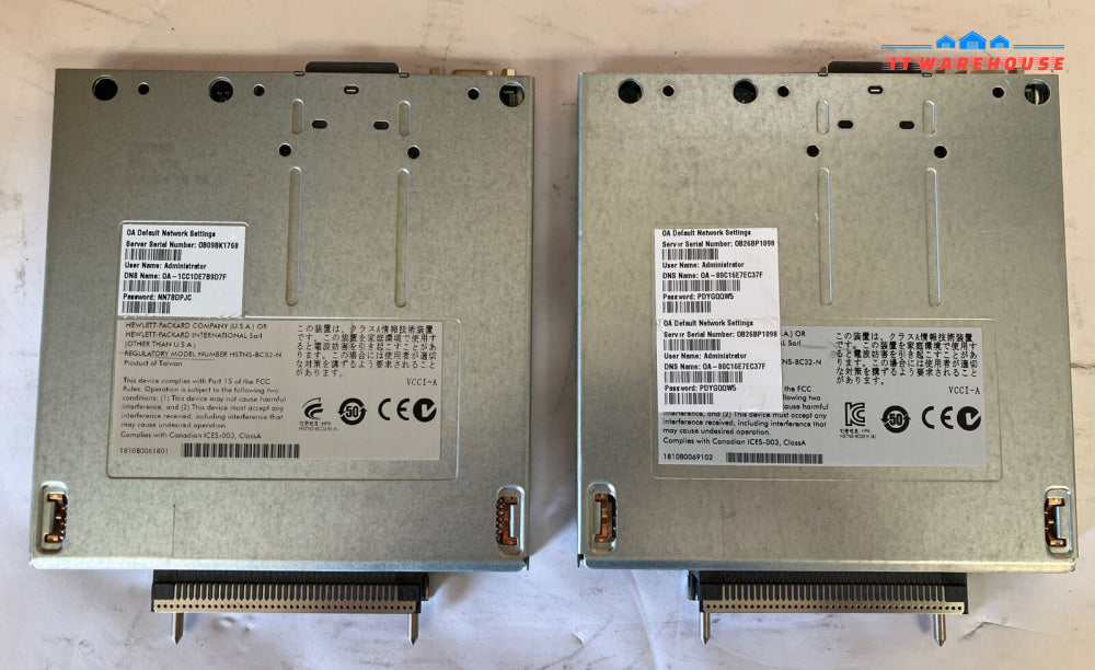 ~ (Lot of 2) HP 459526-001 503826-001 Onboard Administrator Module for BL-C7000 