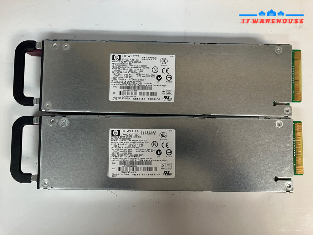 Lot of 2  HP 460W Server PSU HSTNS-PD01 325718-001 361392-001 DPS-460BB B ~