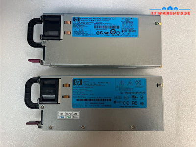 Lot of 2 HP 503296-B21 511777-001 499250-001 460W HE Hot-Plug Power Supply G6 G7