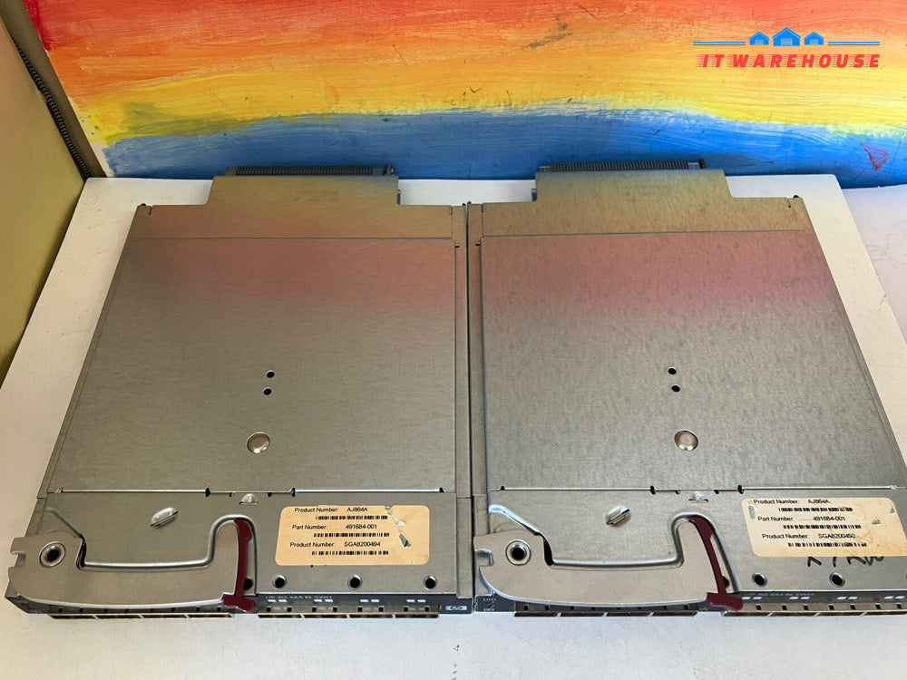 ~ Lot of 2 -  HP AJ864A HP BLC-CLASS 3GB SAS PASS-THRU MOD 491684-001