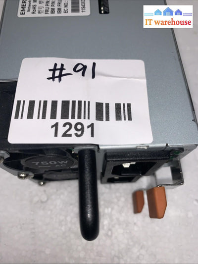 LOT OF 2  IBM 94Y8086 750W 43X3313  POWER SUPPLY  P/N: 7001065-J002