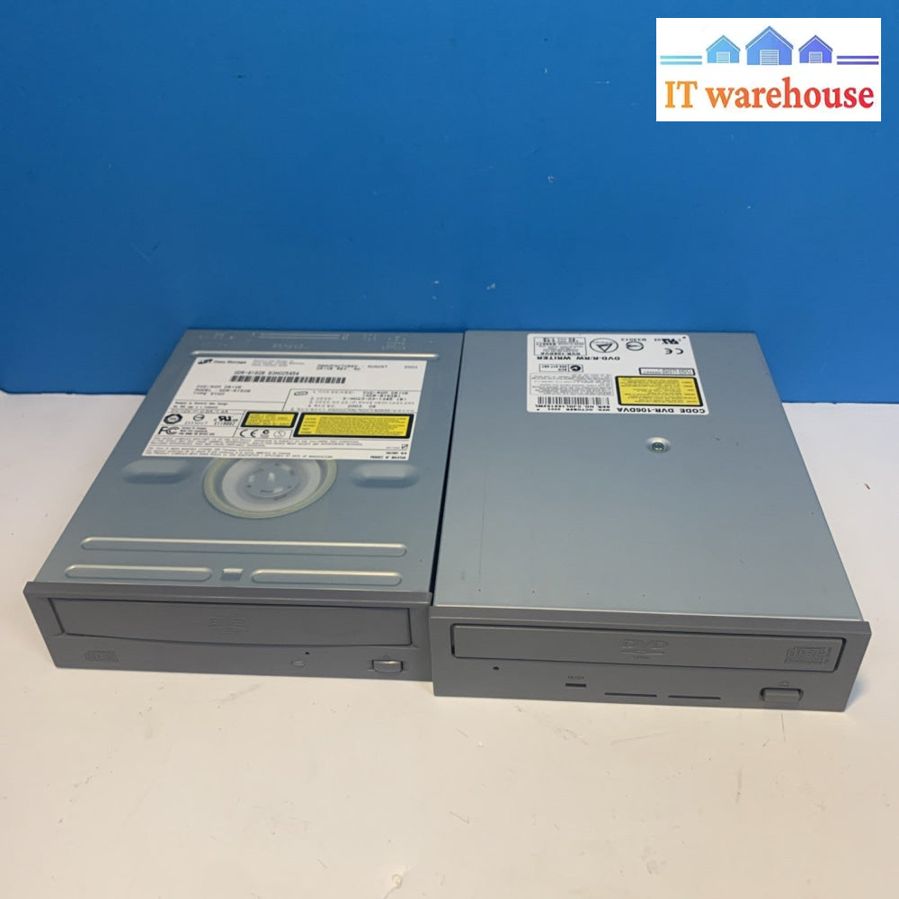 Lot of 2 IDE DVD drive DVR-106DVA & GDR-8162B