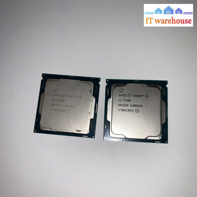 Lot of 2 Intel Core i5-7400 Processor (3.00GHz, 10 Cores Socket LGA 1151) CPU