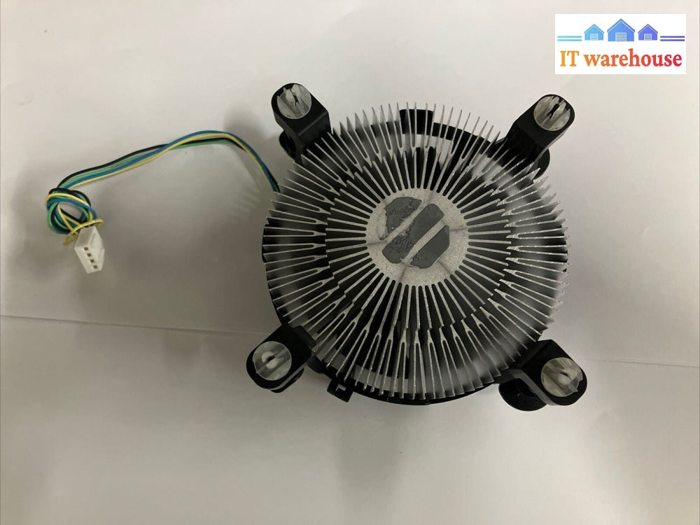 Lot of 2 Intel E97379-001 Aluminum 4-Pin Socket 1151 1150 Heatsink Fan 12V 0.28A