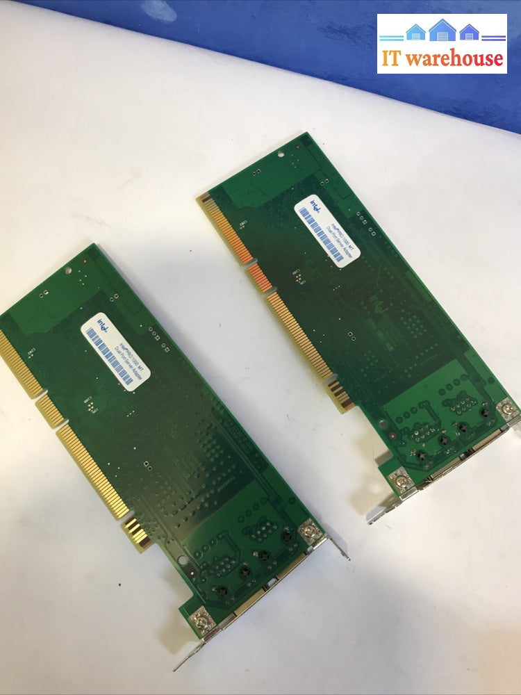 Lot of 2 Intel Pro/1000 MT dual server network adapter 726837 101