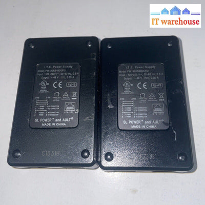 (lot of 2) ITE Network POE Injector PW180KB4800F01