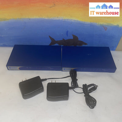 Lot of 2 Juniper Networks NetScreen-5GT Firewall Security Appliance, NS-5GT-101