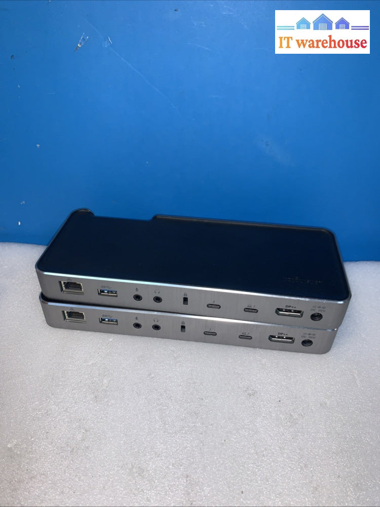 Lot of 2 Kensington SD5200T Thunderbolt 3 Dock