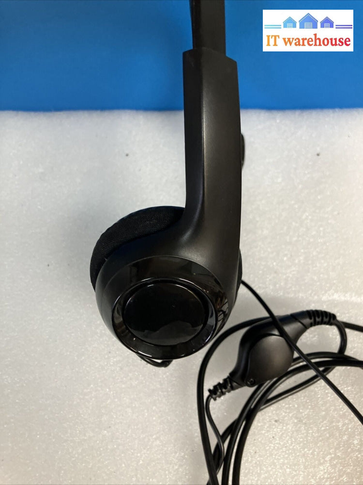 Lot of 2 Logi INFURTURE Headset USB with Noise Cancelling Microphone ~