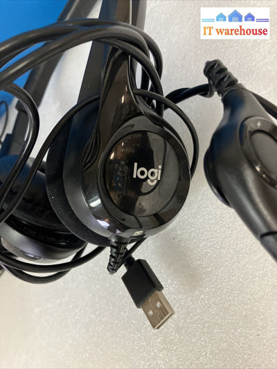 Lot Of 2 Logi Infurture Headset Usb With Noise Cancelling Microphone ~
