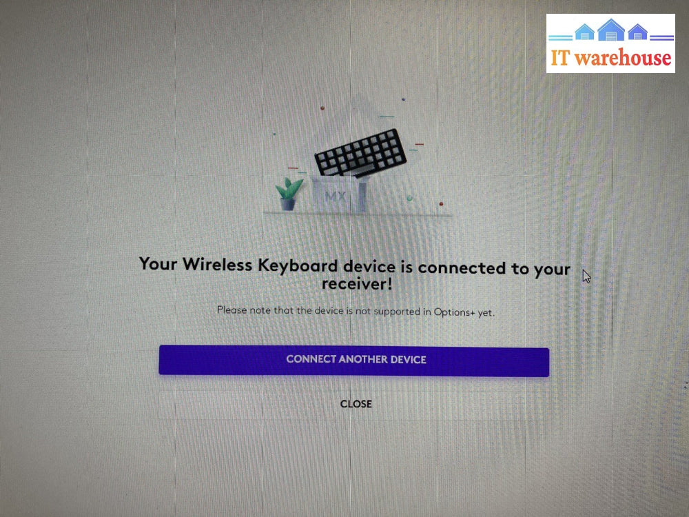 ~ (Lot of 2) Logitech K270 Wireless Keyboard With One Receiver  *Tested/Working*