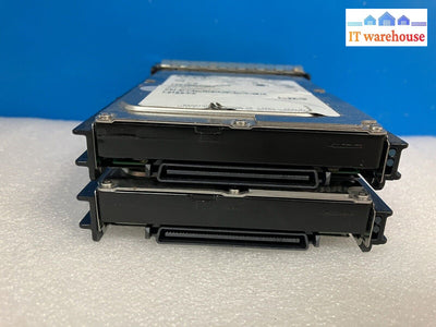 Lot Of 2 Maxtor 0Gd084 73Gb 10K Scsi Atlas V 8J073J002075E Hdd W/ Caddy Tested ~