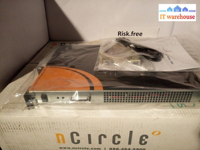 - LOT OF 2 nCircle Network Security NCIRC006A Device Profiler 3000 Appliance*@