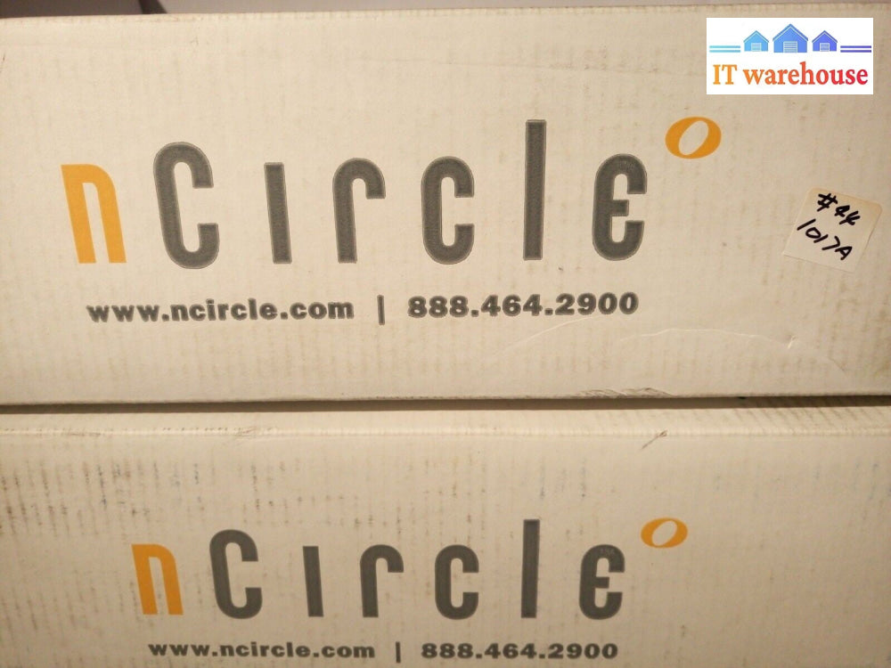 - LOT OF 2 nCircle Network Security NCIRC006A Device Profiler 3000 Appliance*@