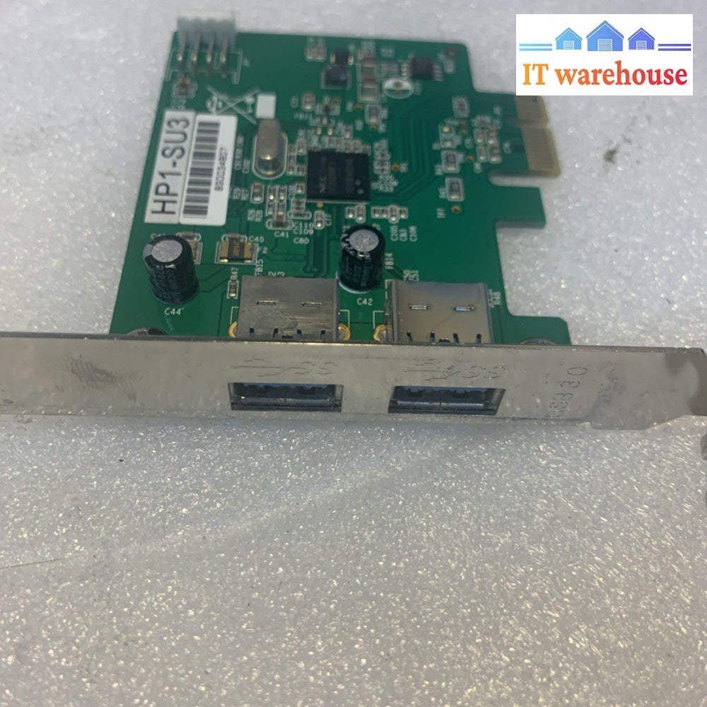 Lot of 2 PCI-e USB 3.0 card  2-4 ports