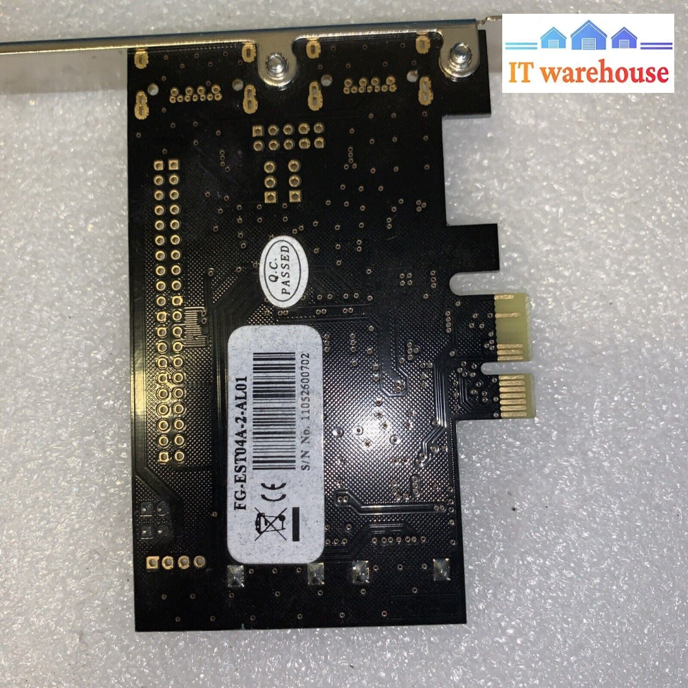 Lot of 2  PCIe To SATA Controller Adapter Card Converter (2-4 ports)