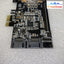 Lot of 2  PCIe To SATA Controller Adapter Card Converter (2-4 ports)