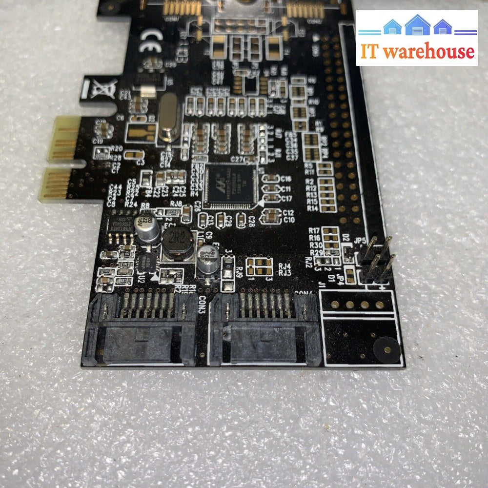 Lot of 2  PCIe To SATA Controller Adapter Card Converter (2-4 ports)