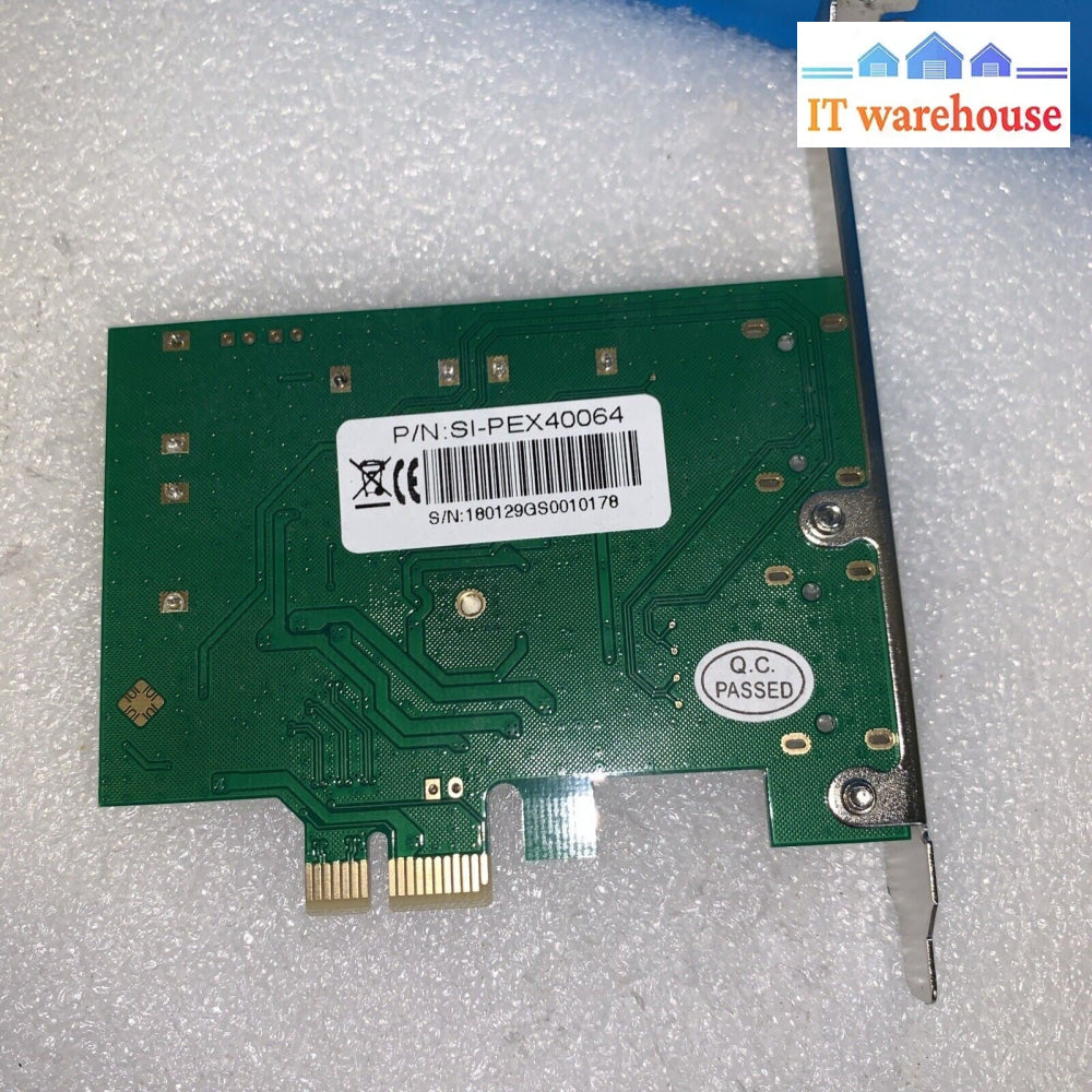 Lot of 2  PCIe To SATA Controller Adapter Card Converter (2-4 ports)