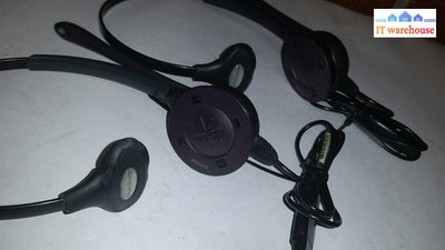 Lot of 2 Plantronics Headset 10-07H25NT 