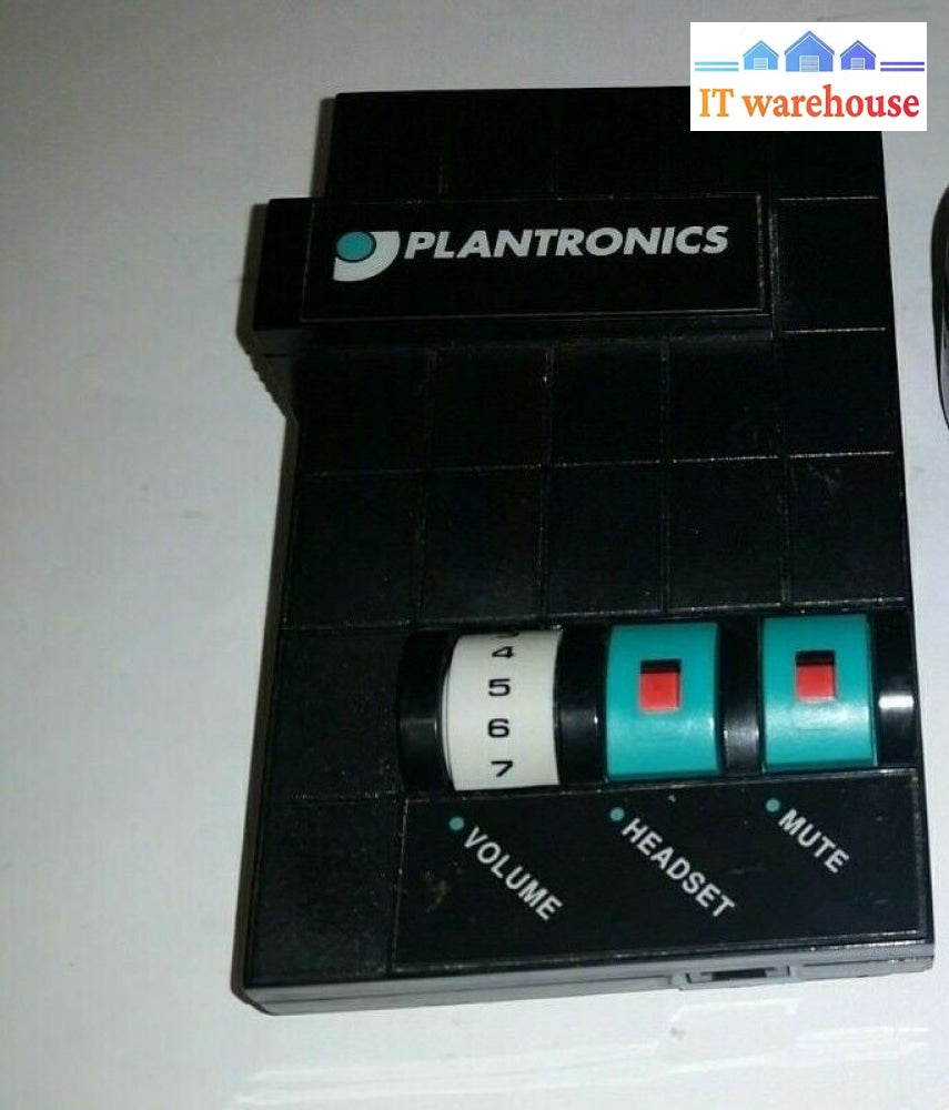 Lot of 2  Plantronics Headset Amplifier  M10  (NO ADAPTER)
