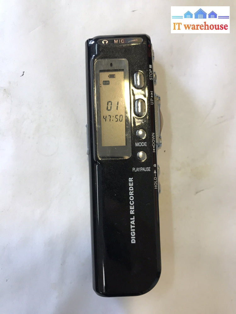 ~Lot of 2  Recorders. Olympus VM-240 + 8GB Built-in Black Recorder. Tested Work.