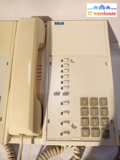 - Lot Of 2 Rolm Rp312 Gray Business Telephone