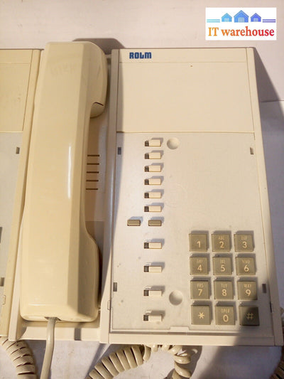 -  LOT OF 2 Rolm RP312 Gray Business Telephone