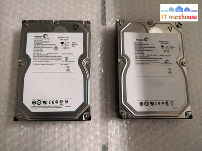 +LOT OF 2 Seagate Barracuda ES.2 1TB SAS 72K 3.5" Hard Drive ST31000640SS @@@