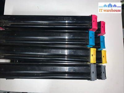 Lot Of 2 Sets Sharp A3MX36NTBA Toner Used
