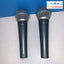 Lot of 2 Shure Beta 58A Supercardioid Dynamic Vocal Microphone （no cable）