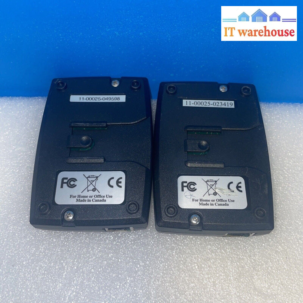 Lot of 2 Smart Technologies Cat5 To USB Extender - CAT5-XT R1 Unit A