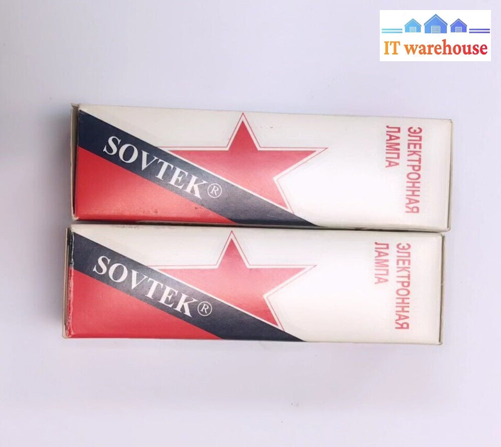 Lot Of 2 Sovtek El84 / 6Bq5-Pm Plt Matched T