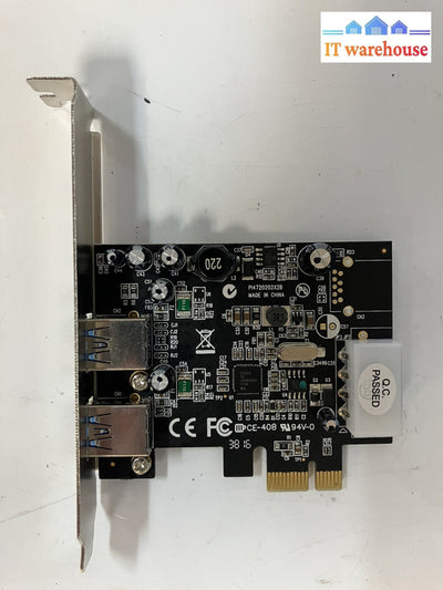 (Lot of 2 )  StarTech.com PEXUSB3S25 2 Port PCI Express 3.0 IE-N54-1120-00-02361