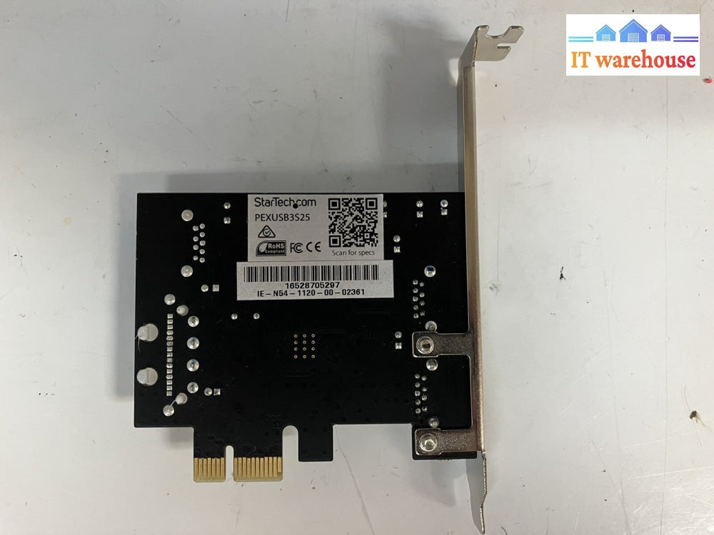 (Lot of 2 )  StarTech.com PEXUSB3S25 2 Port PCI Express 3.0 IE-N54-1120-00-02361