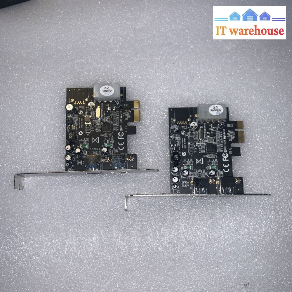 (Lot of 2 )  StarTech.com PEXUSB3S25 2 Port PCI Express 3.0 IE-N54-1120-00-02361