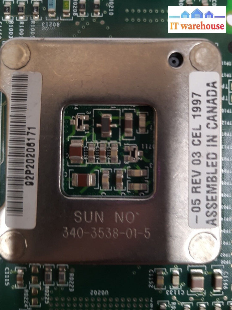 - Lot Of 2 Sun Cpu 340-3538-01-5 881570