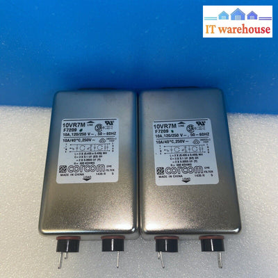 Lot of 2 TE Connectivity / AMP Brand 1-6609032-7 10VR7M=F7209 S0