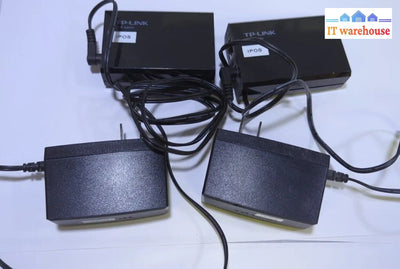 Lot Of 2 Tp-Link Gigabit Poe Injector Tl-Poe150S -