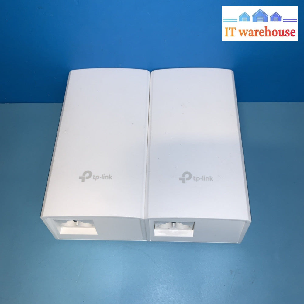 Lot of 2 TP-Link TL-PoE4824G 48 Volt Passive PoE Adapters