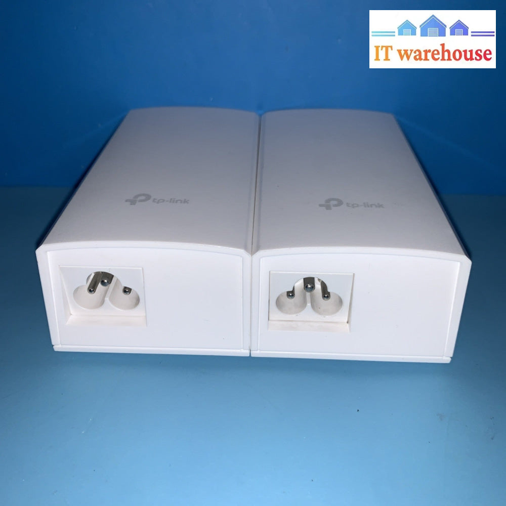 Lot of 2 TP-Link TL-PoE4824G 48 Volt Passive PoE Adapters